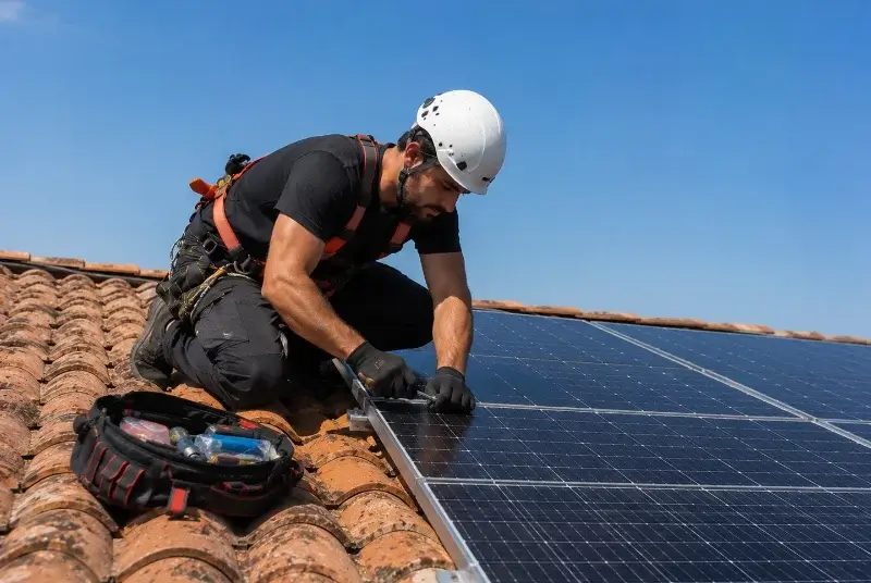 Maintenance et monitoring de panneaux solaires à Trèbes
