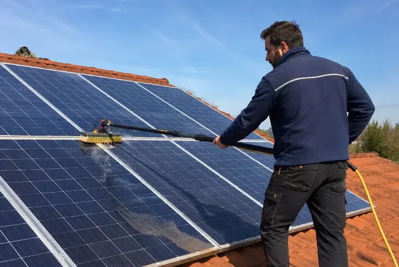 Nettoyage et entretien de panneaux solaires à Trèbes